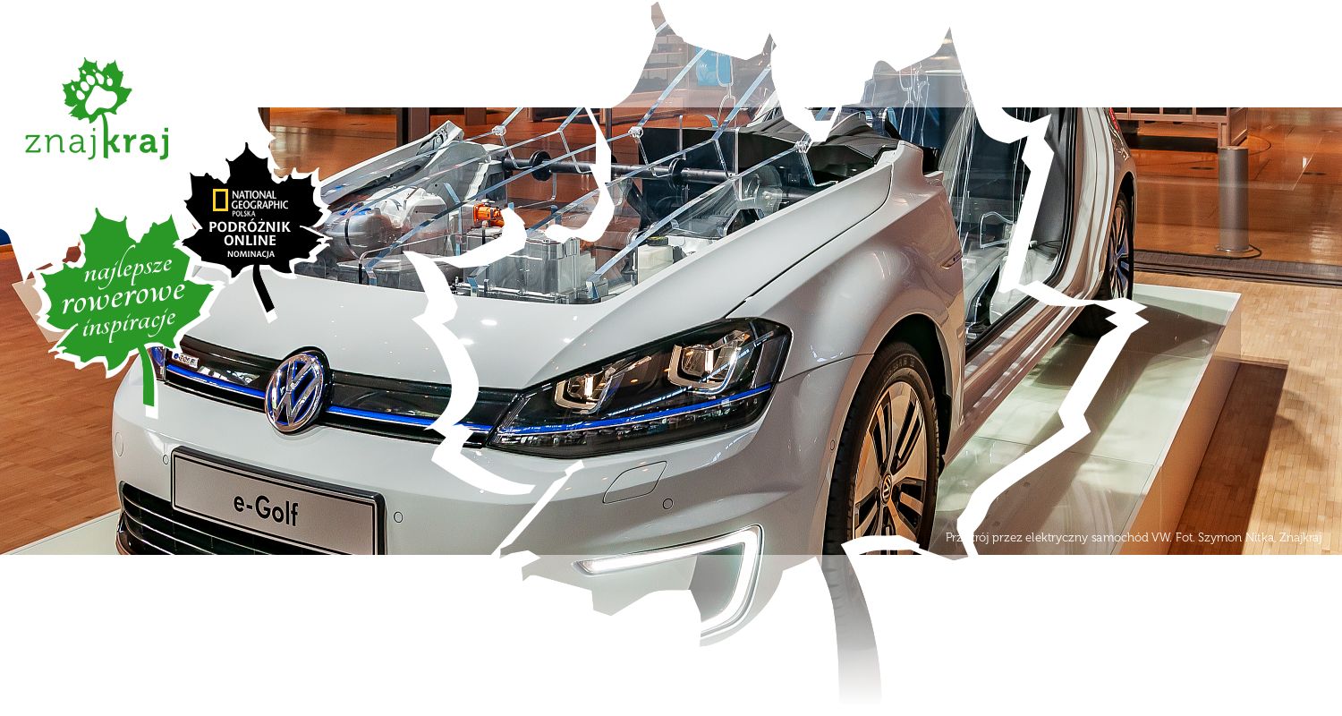 Przekrój przez elektryczny samochód VW