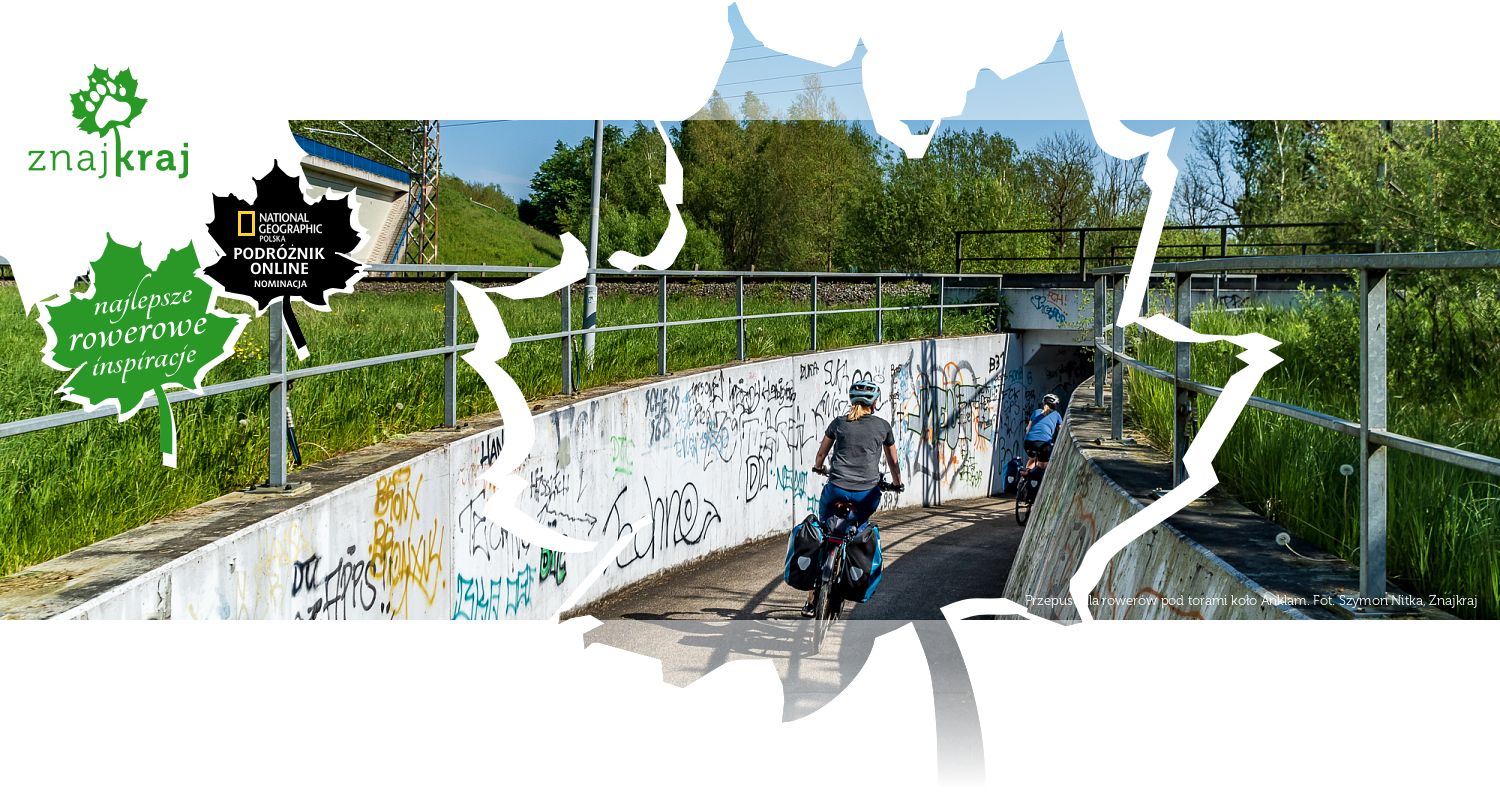 Przepust dla rowerów pod torami koło Anklam