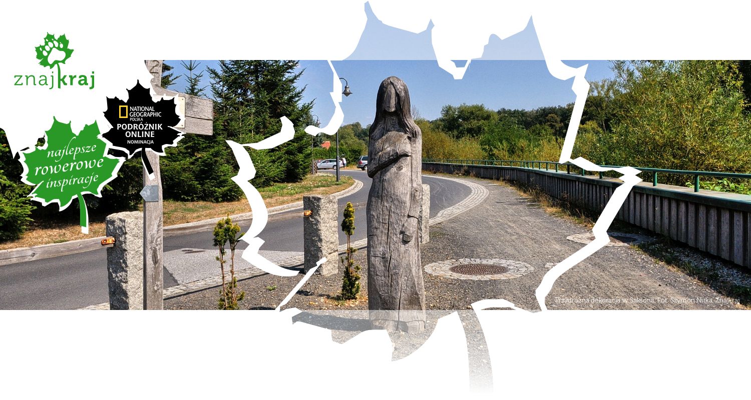 Przydrożna dekoracja w Saksonii