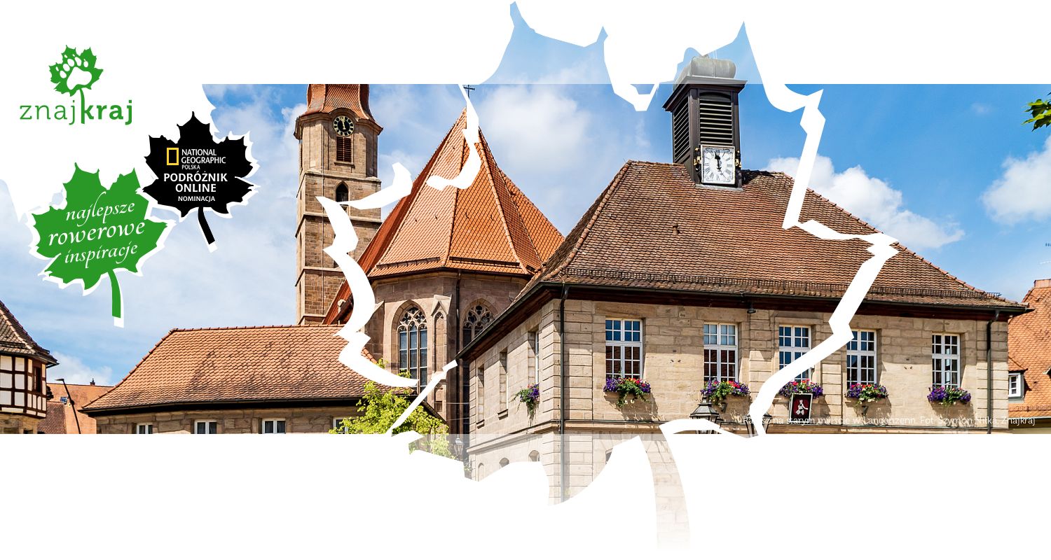 Ratusz na starym mieście w Langenzenn