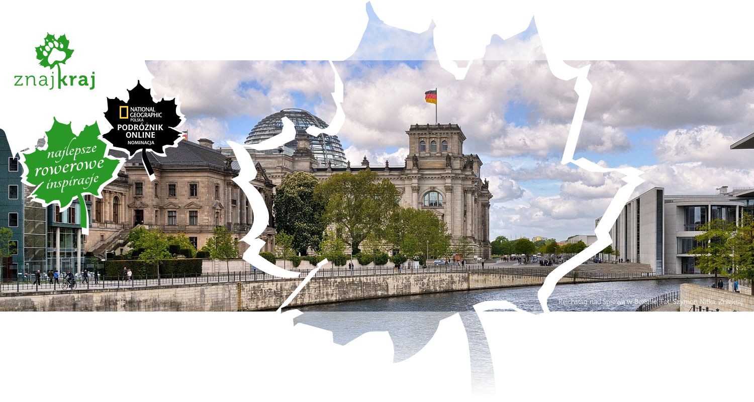 Reichstag nad Sprewą w Berlinie