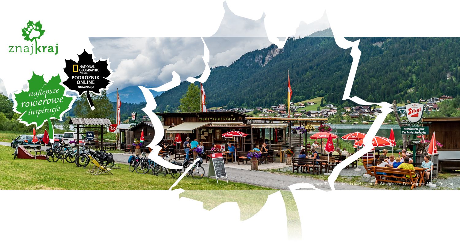 Restauracja Tschatscheleria nad jeziorem Weissensee