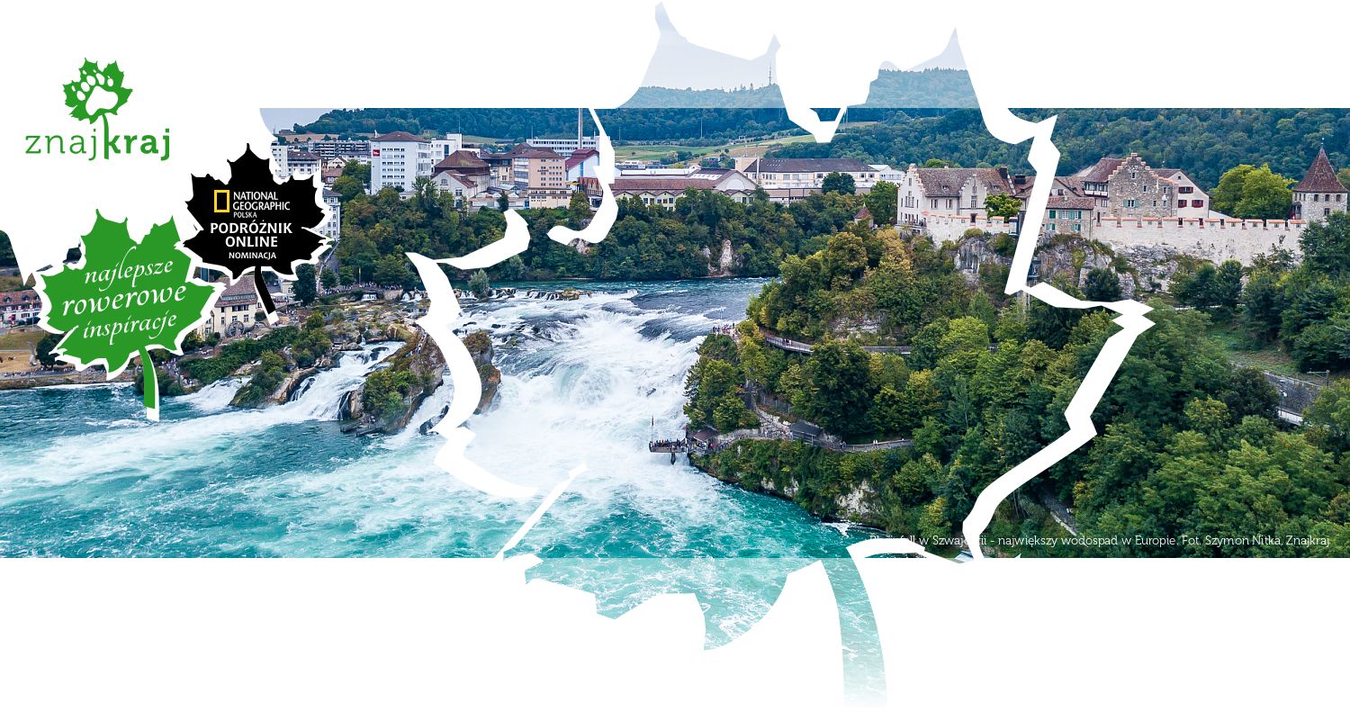 Rheinfall w Szwajcarii - największy wodospad w Europie
