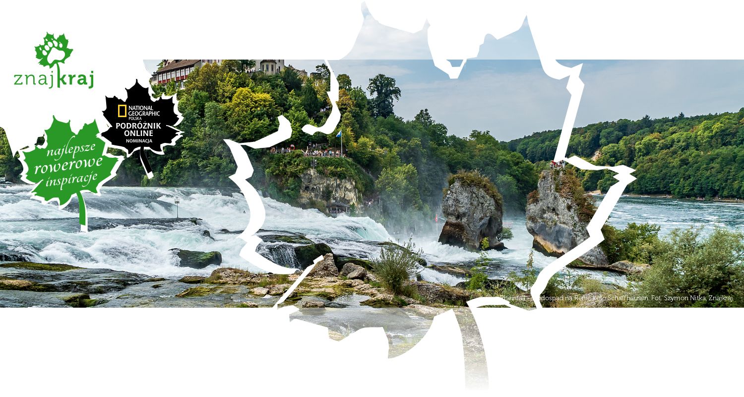 Rheinfall - wodospad na Renie koło Schaffhausen
