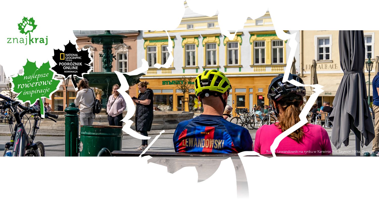 Robert Lewandowski na rynku w Karwinie