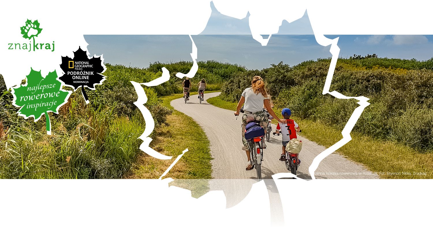 Rodzinna ścieżka rowerowa w Holandii