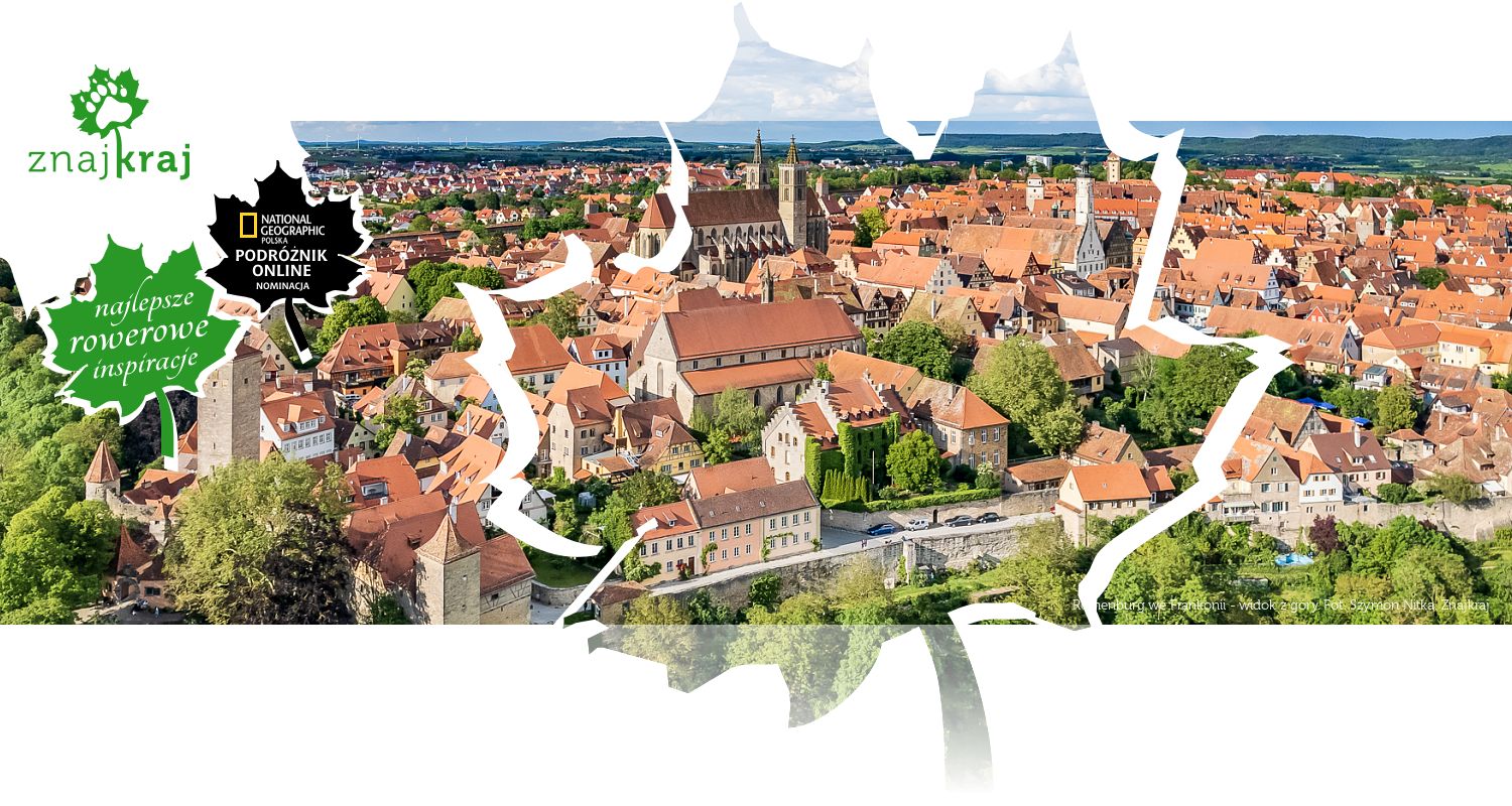 Rothenburg we Frankonii - widok z góry
