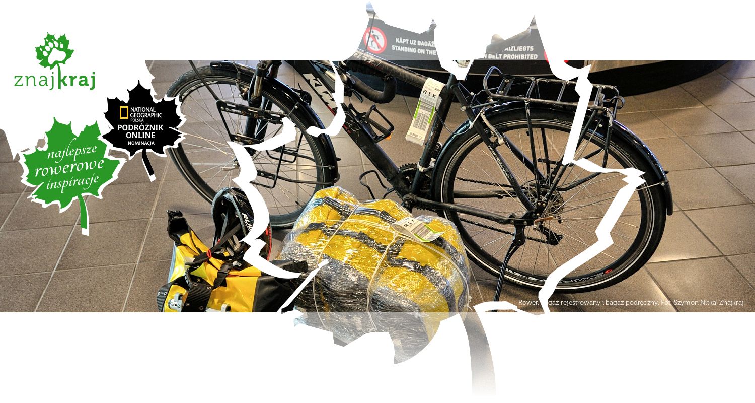 Rower, bagaż rejestrowany i bagaż podręczny