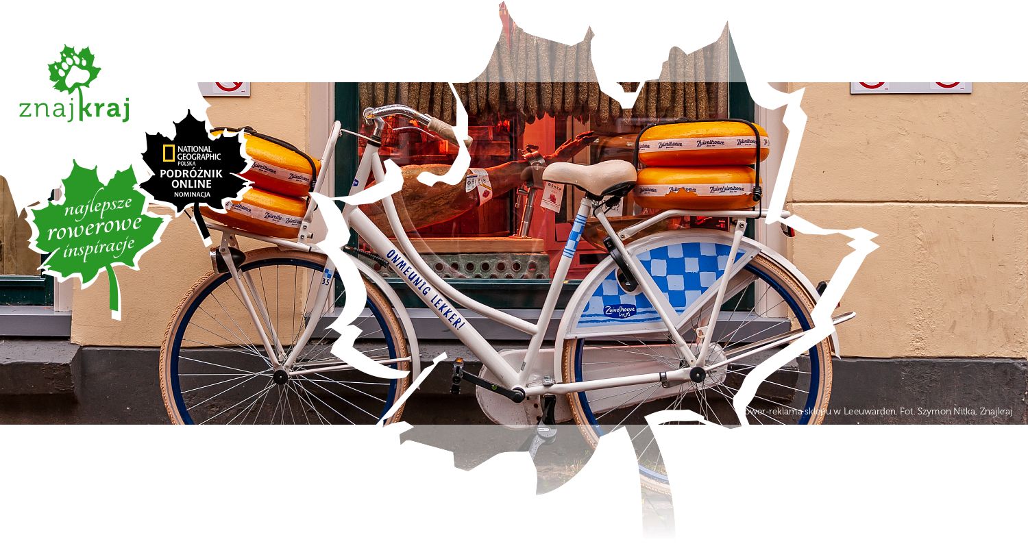 Rower-reklama sklepu w Leeuwarden