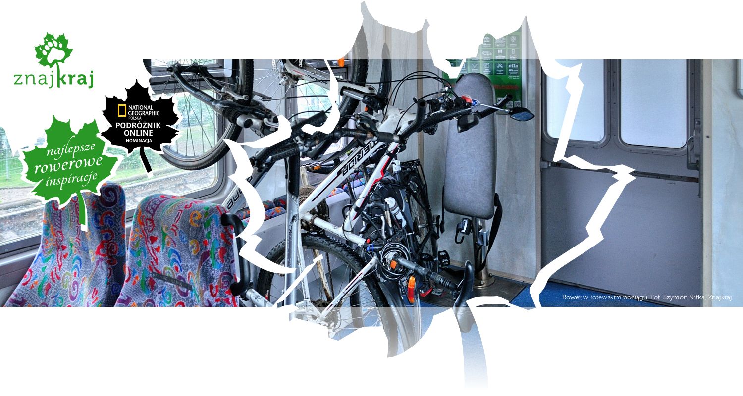 Rower w łotewskim pociągu