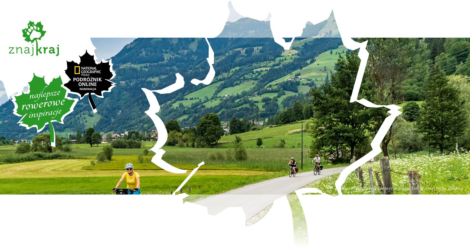 Rowerem po dolinie Gastein w Austrii