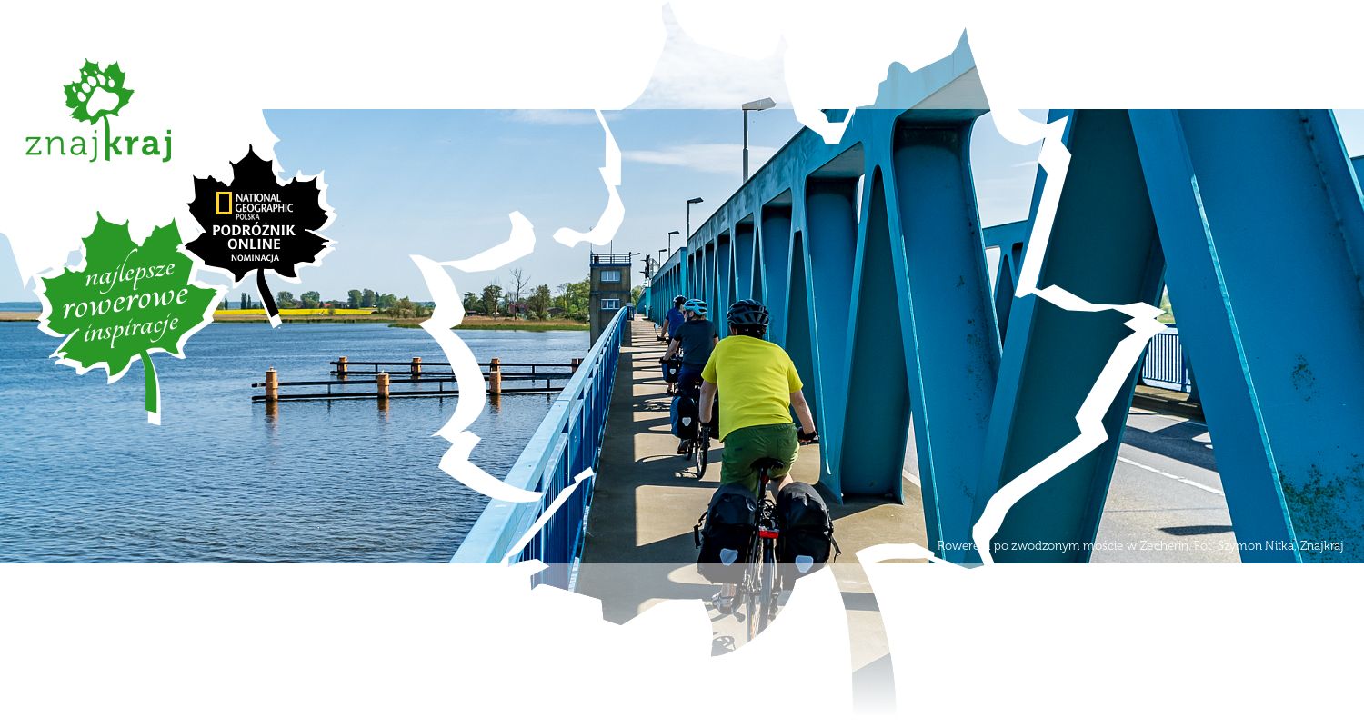 Rowerem po zwodzonym moście w Zecherin