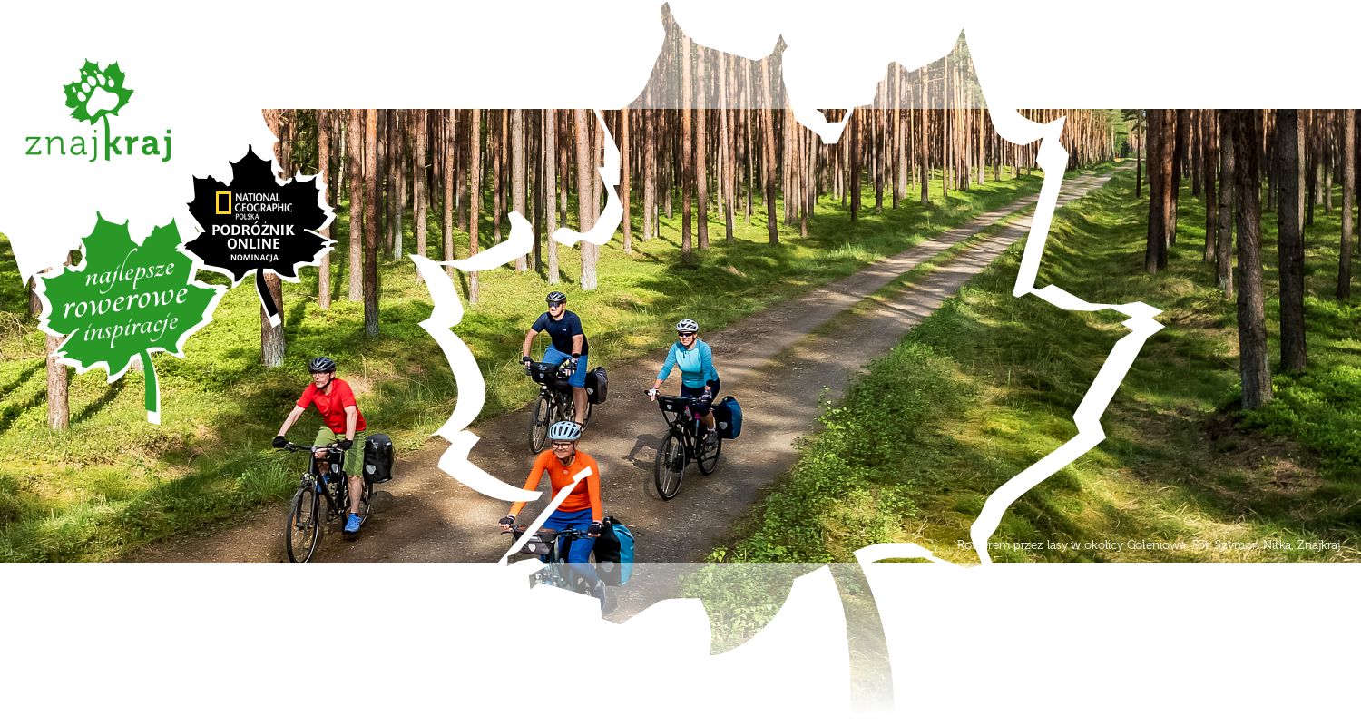 Rowerem przez lasy w okolicy Goleniowa