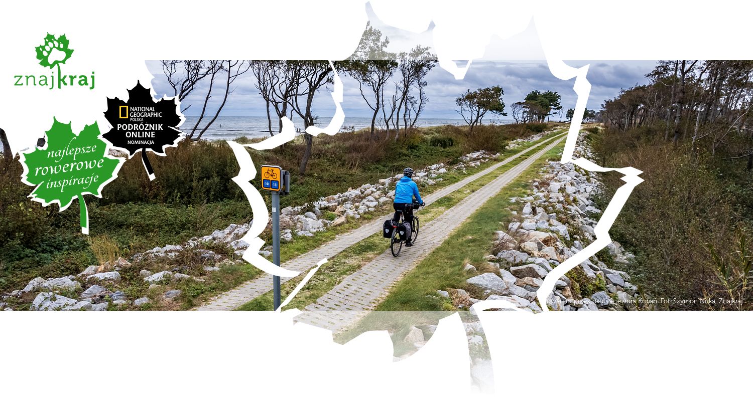 Rowerem przez okolice jeziora Kopań