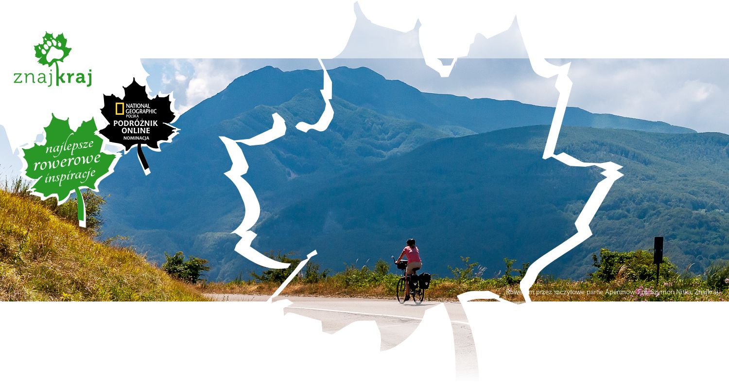 Rowerem przez szczytowe partie Apeninów