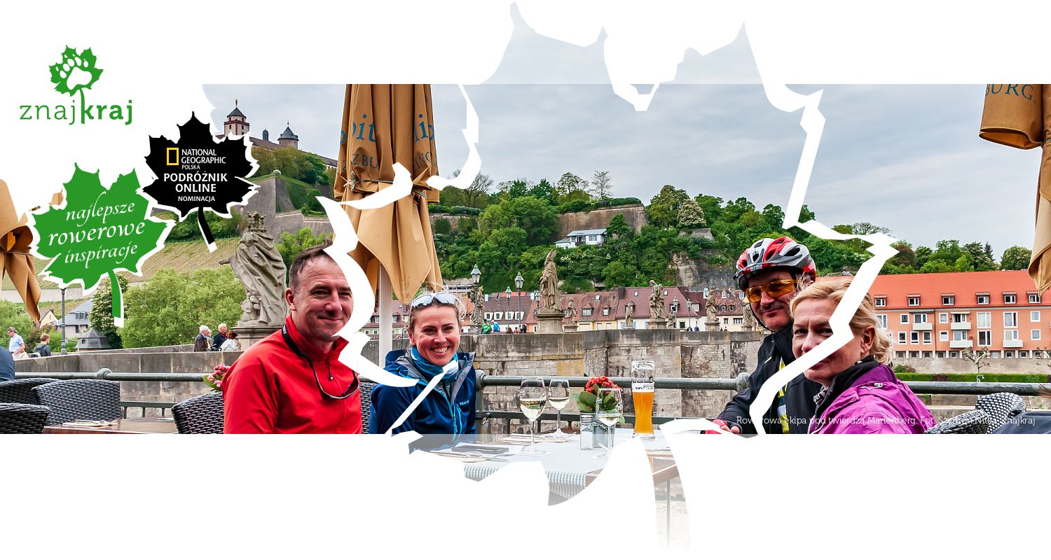 Rowerowa ekipa pod twierdzą Marienberg
