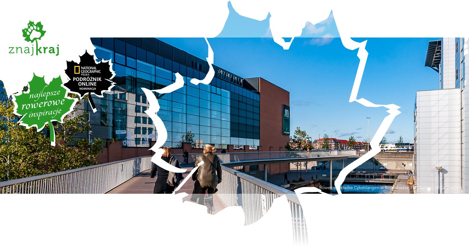 Rowerowa kładka Cykelslangen w Kopenhadze