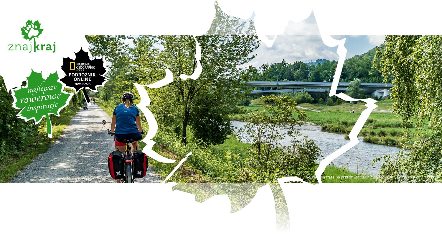Rowerowa trasa na przedmieściach Zurychu