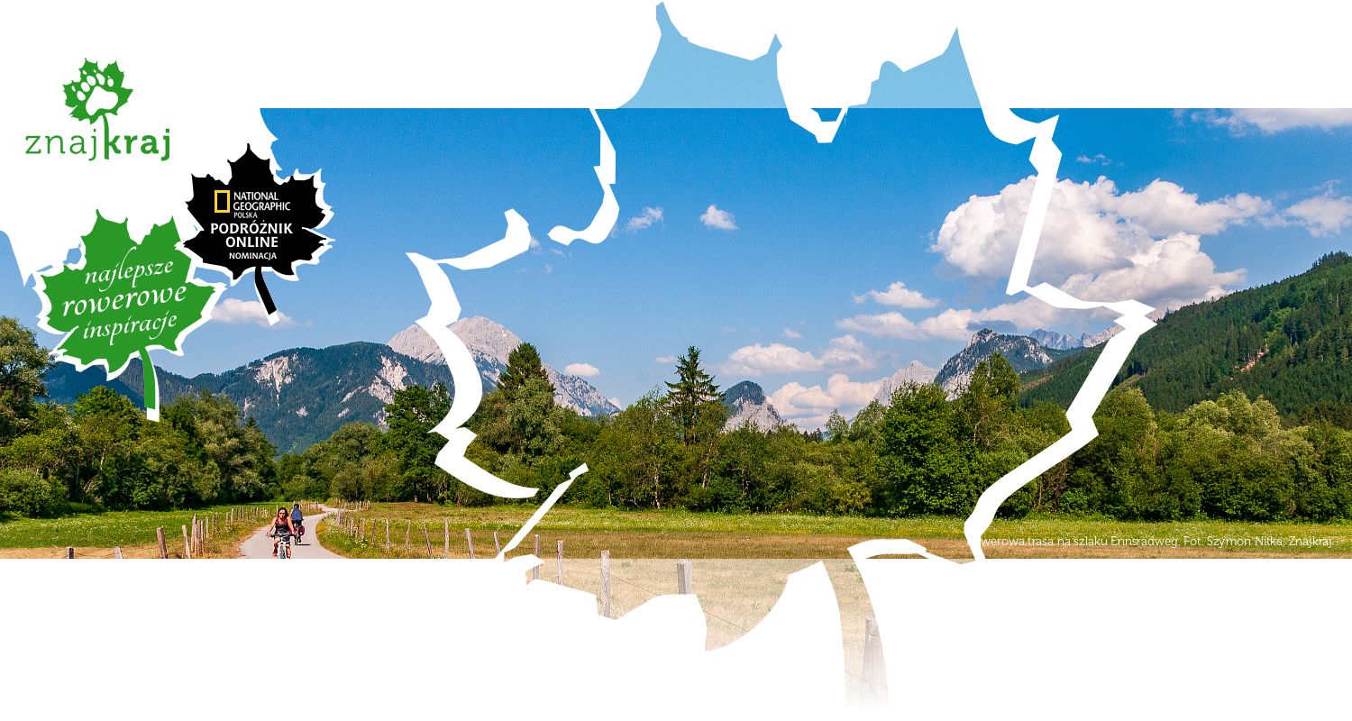 Rowerowa trasa na szlaku Ennsradweg
