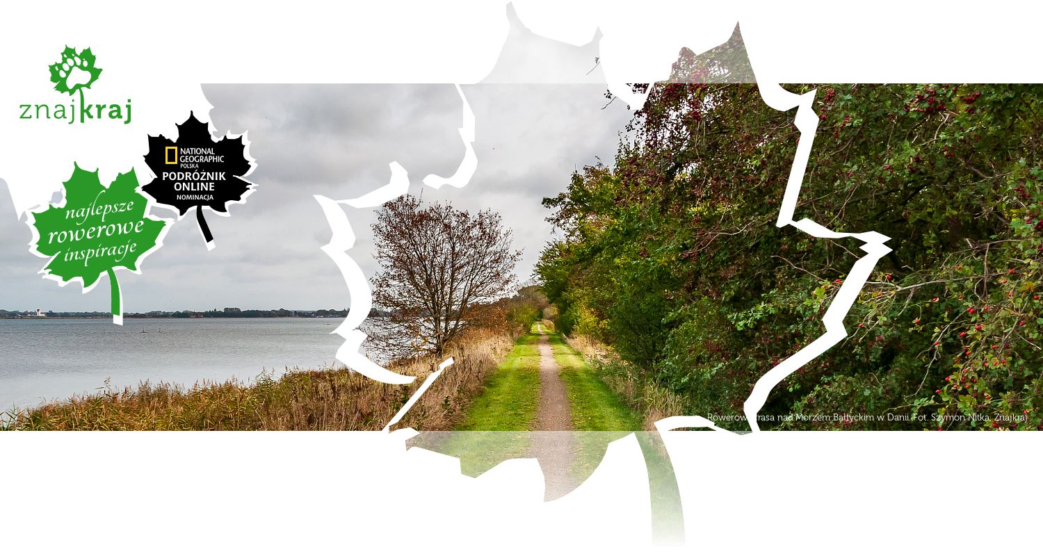 Rowerowa trasa nad Morzem Bałtyckim w Danii