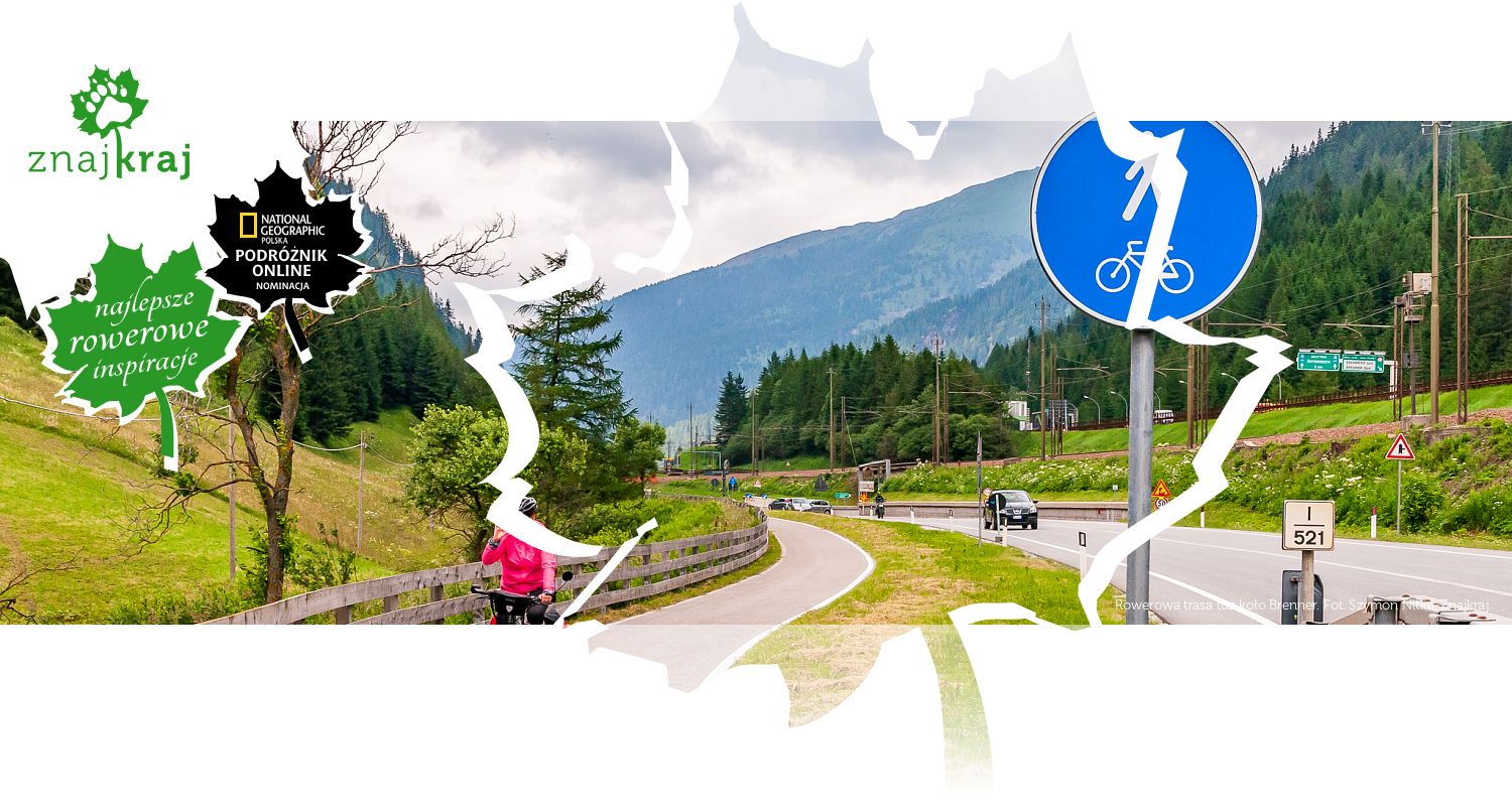 Rowerowa trasa tuż koło Brenner