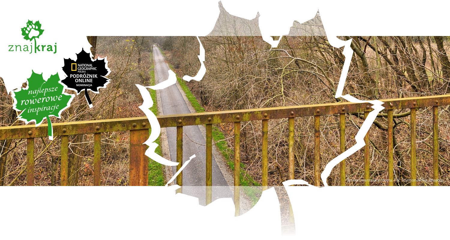 Rowerowa trasa z mostu