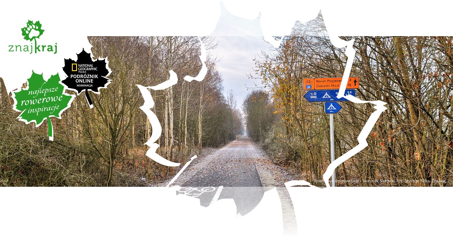 Rowerowe drogowskazy - kierunek Siekierki