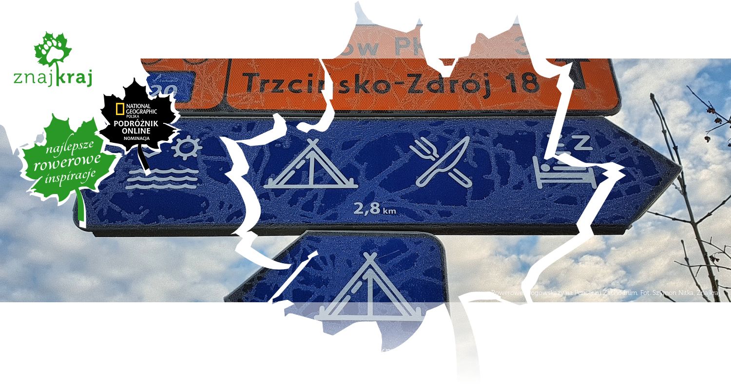 Rowerowe drogowskazy na Pomorzu Zachodnim