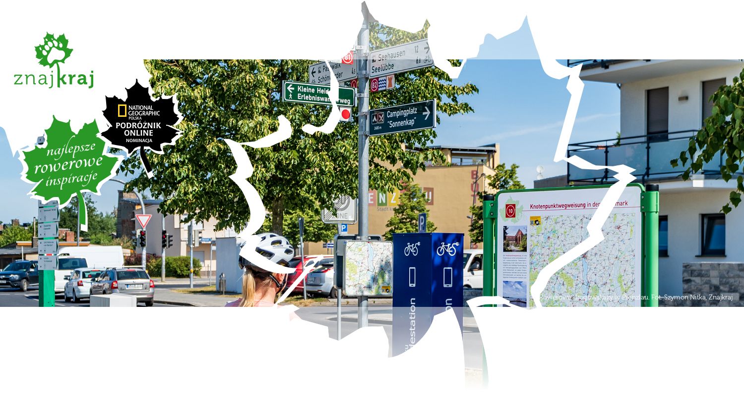 Rowerowe drogowskazy w Prenzlau