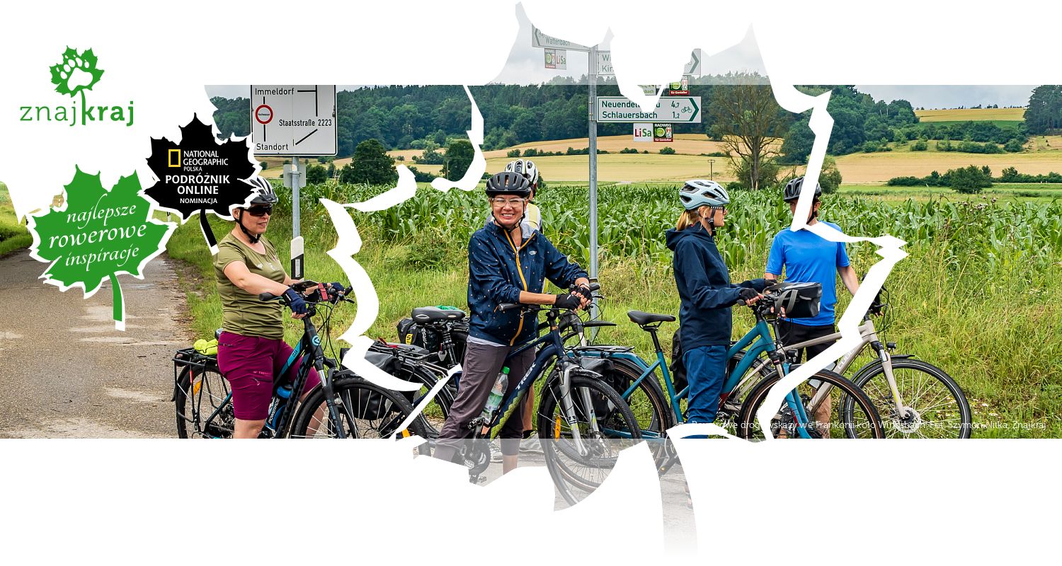 Rowerowe drogowskazy we Frankonii koło Windsbach