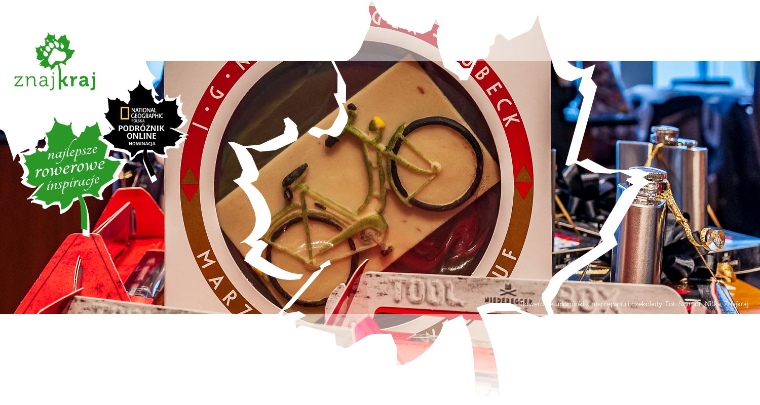 Rowerowe upominki z marcepanu i czekolady