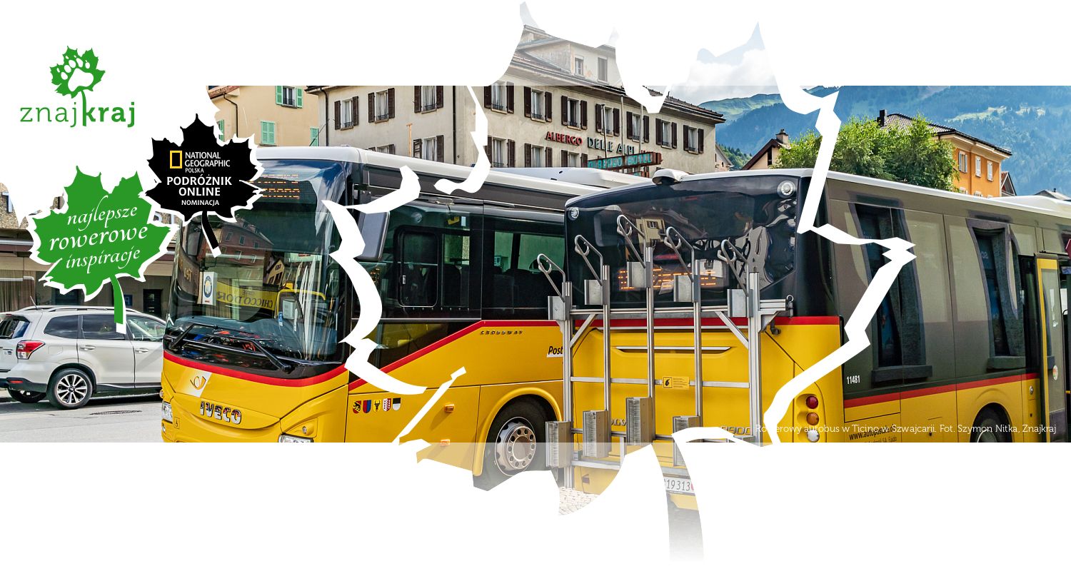Rowerowy autobus w Ticino w Szwajcarii