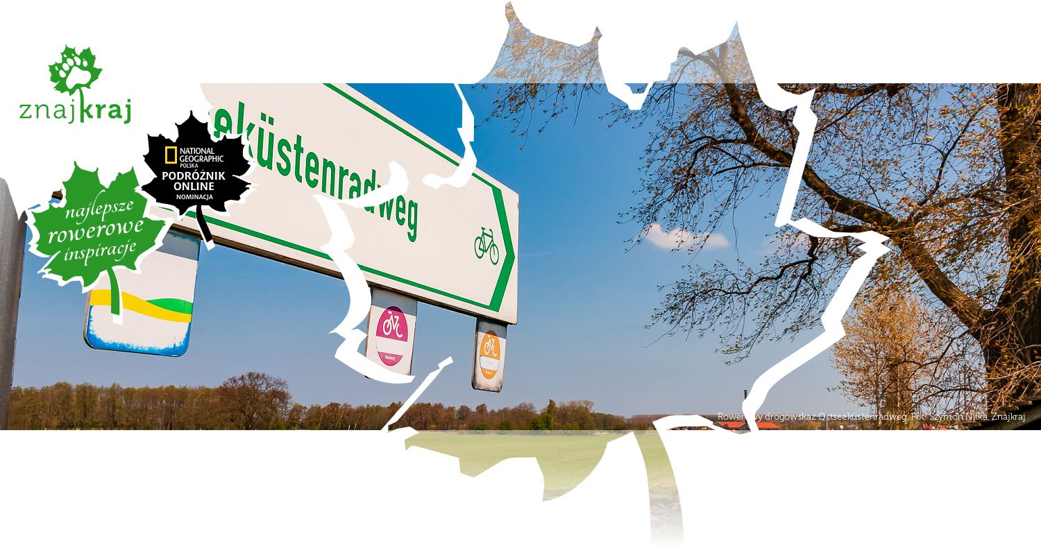 Rowerowy drogowskaz Ostseeküstenradweg