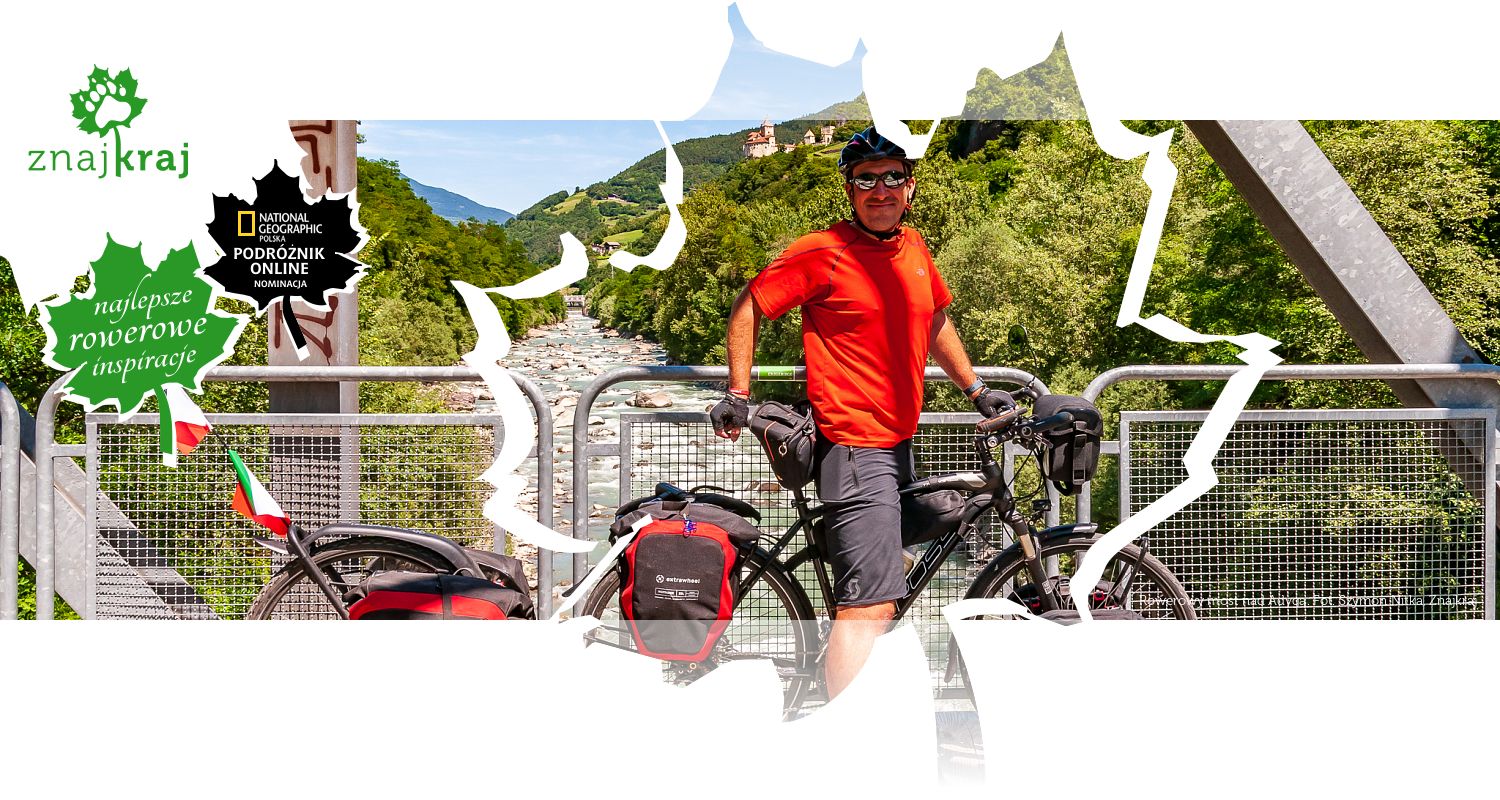 Rowerowy most nad Adygą