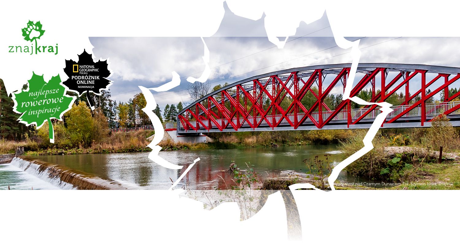 Rowerowy most nad Czarnym Dunajcem