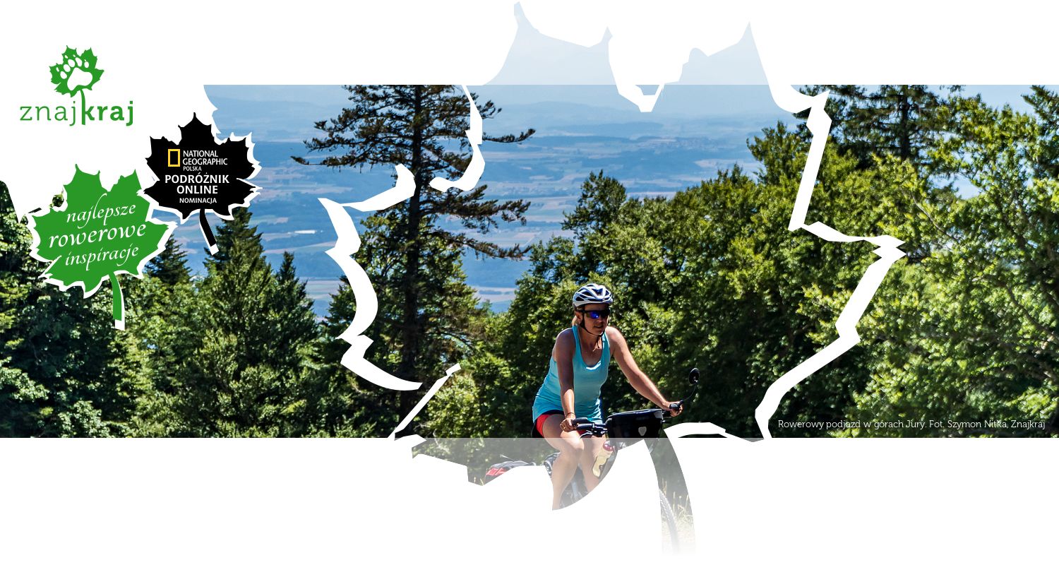 Rowerowy podjazd w górach Jury