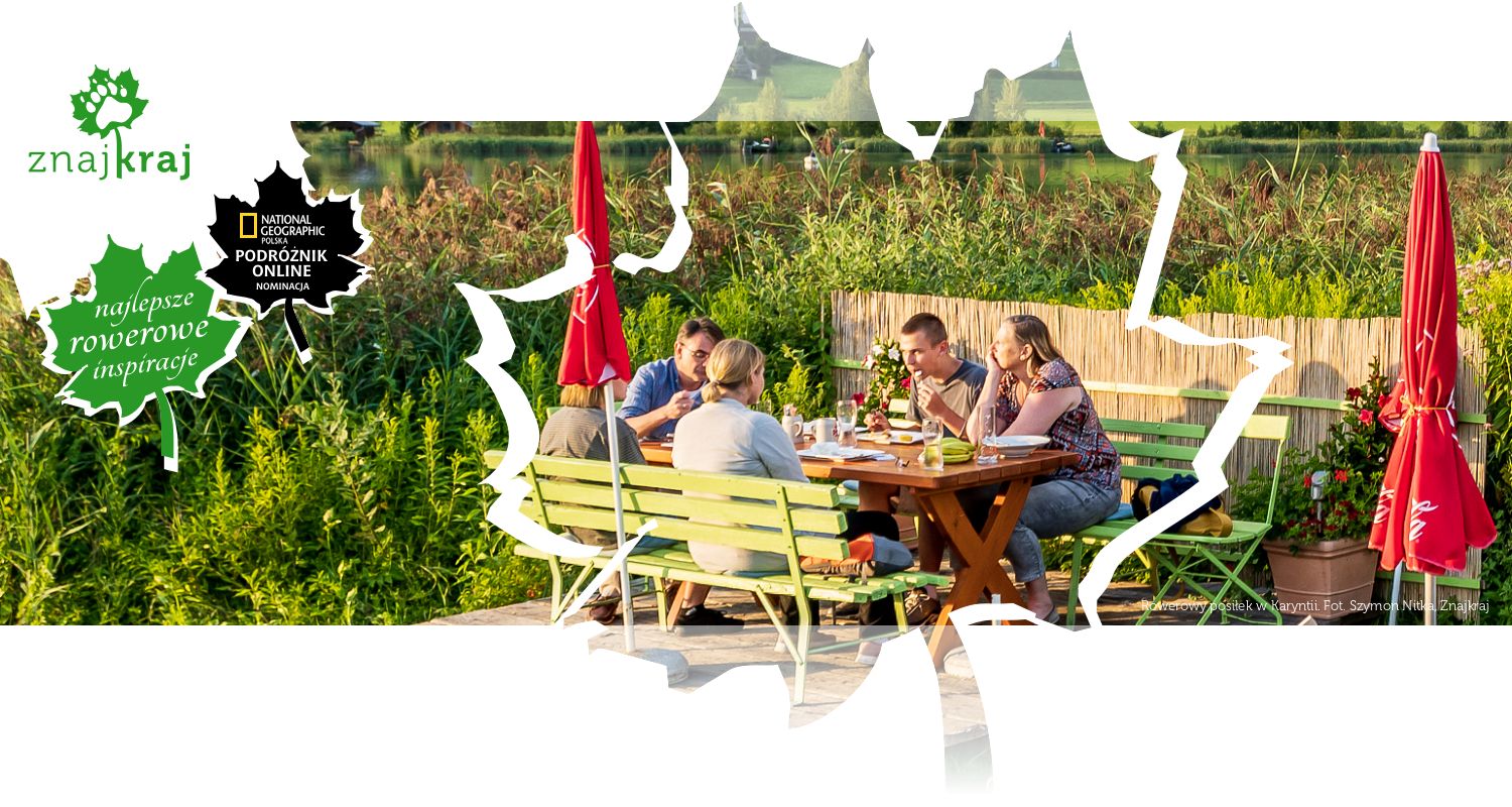 Rowerowy posiłek w Karyntii