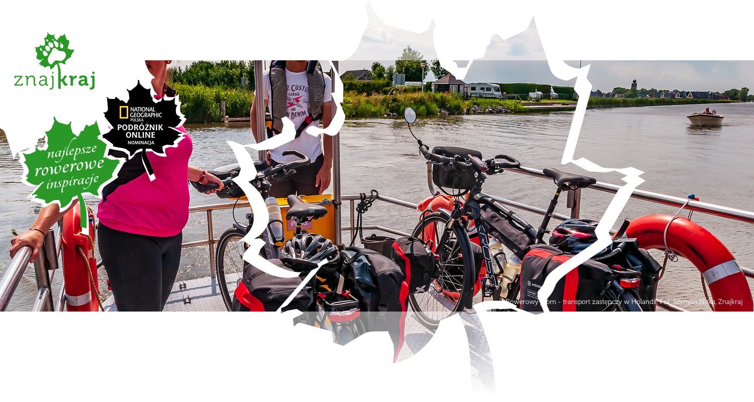 Rowerowy prom - transport zastępczy w Holandii