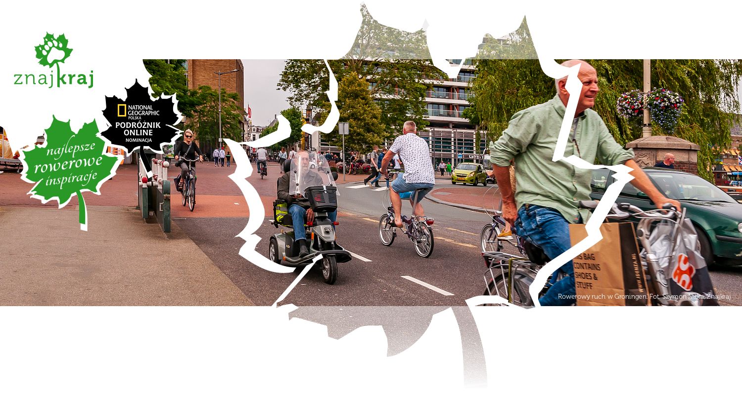 Rowerowy ruch w Groningen