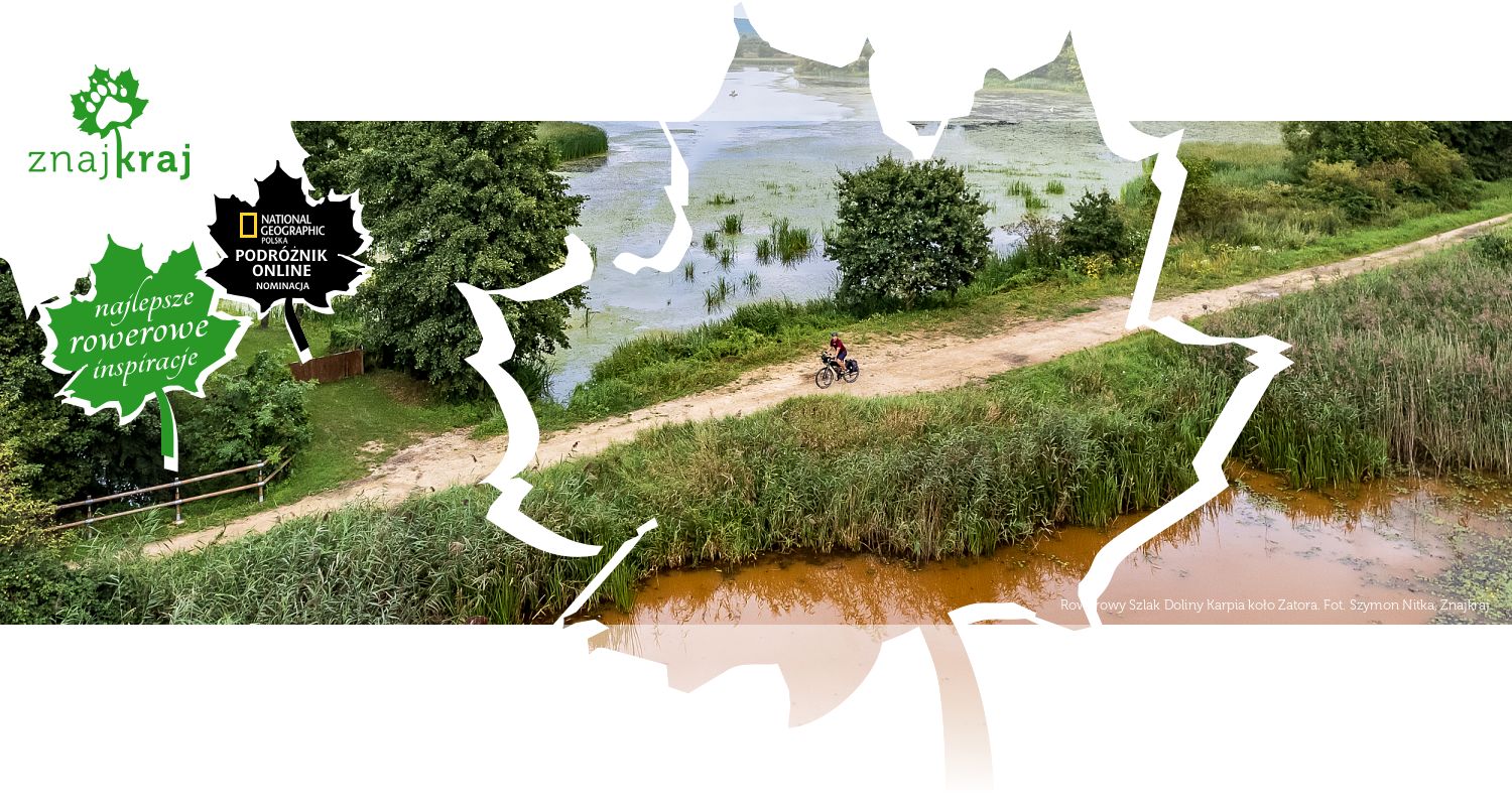 Rowerowy Szlak Doliny Karpia koło Zatora