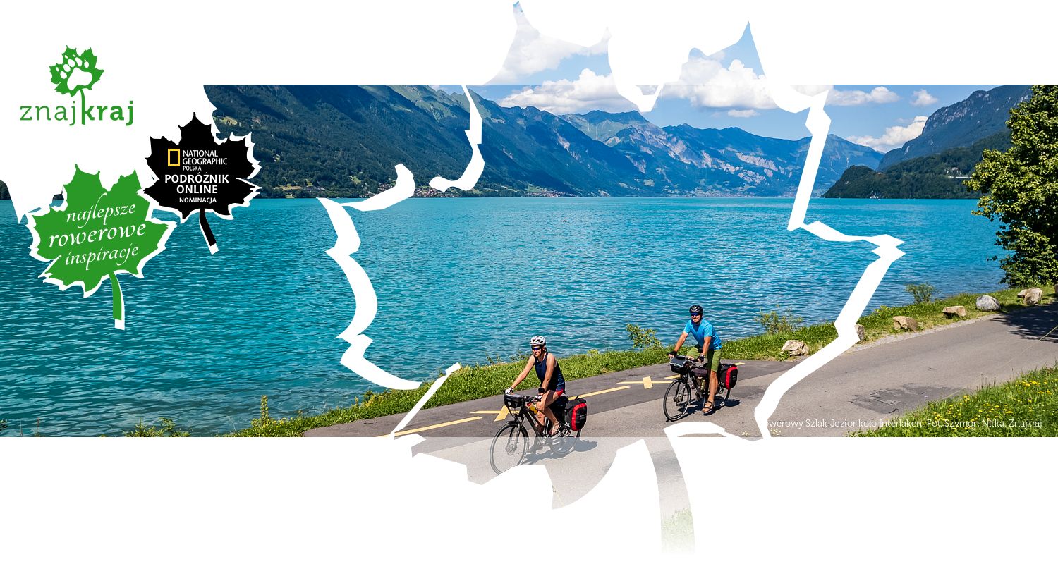 Rowerowy Szlak Jezior koło Interlaken