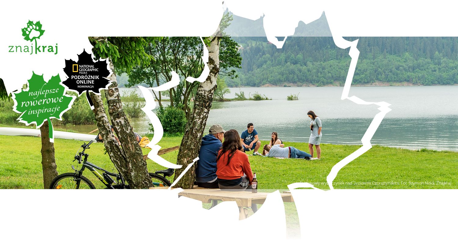 Rowerowy wypoczynek nad Jeziorem Czorsztyńskim