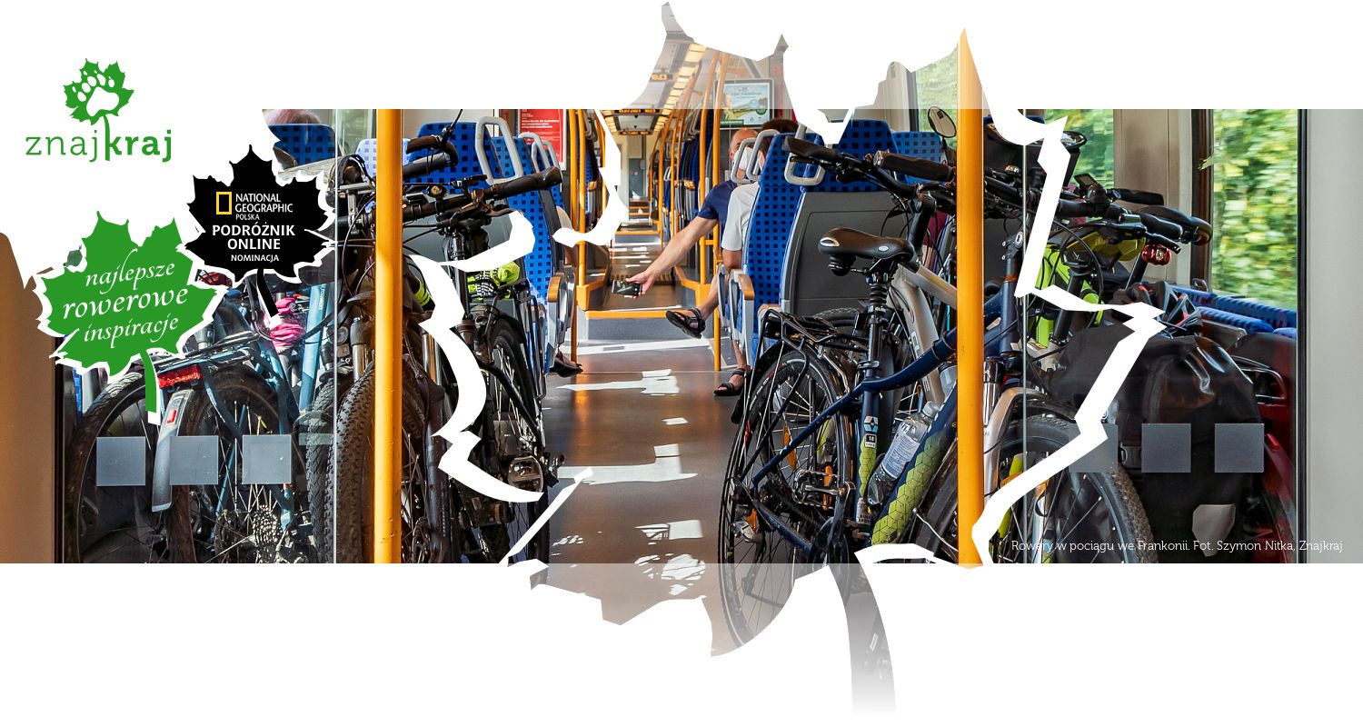 Rowery w pociągu we Frankonii