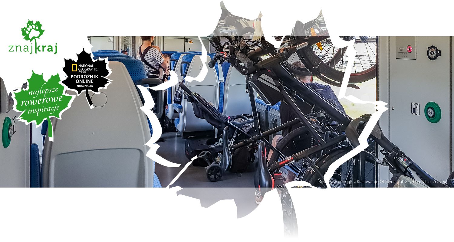 Rowery w pociągu z Krakowa do Olsztyna