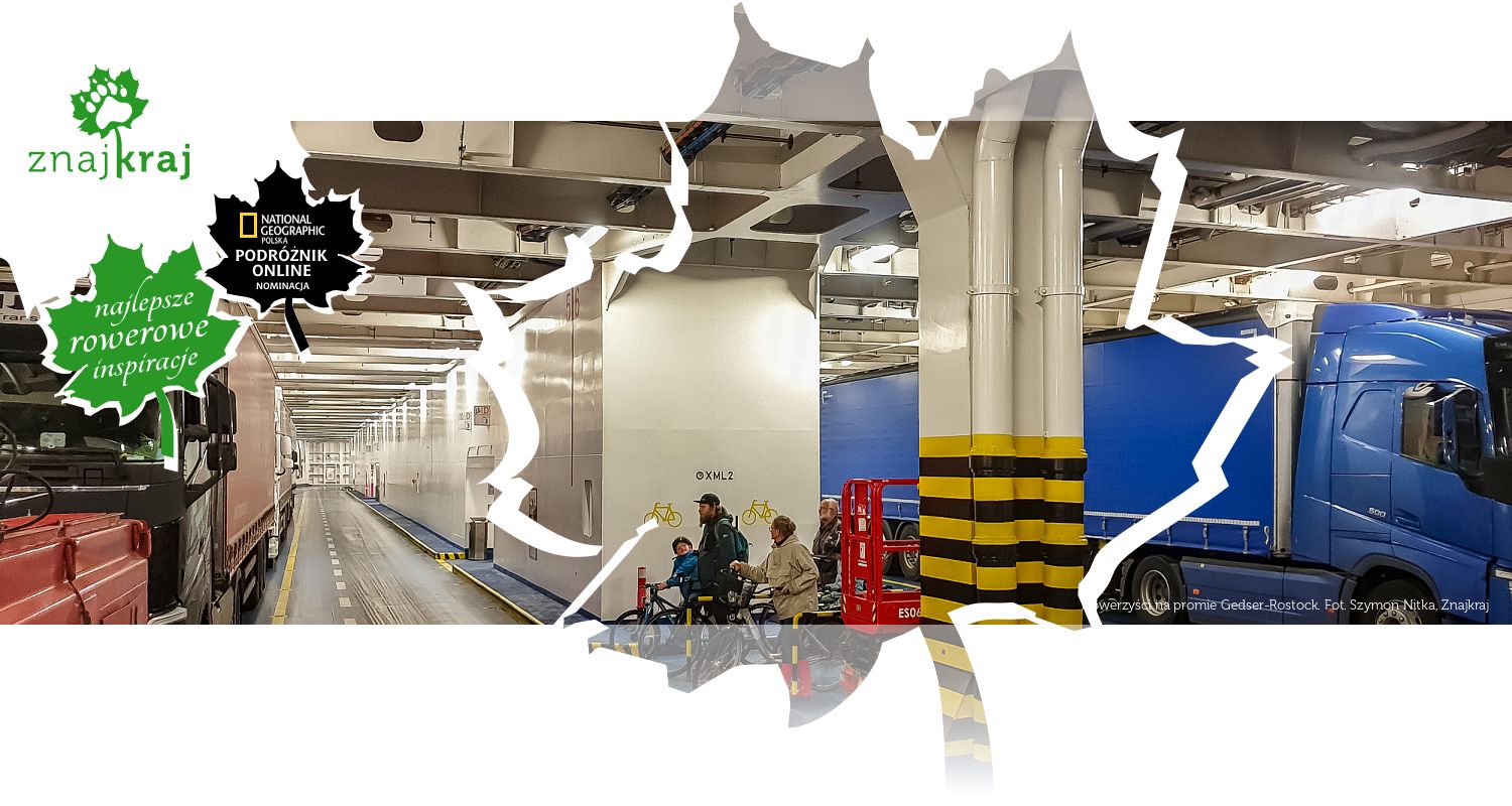 Rowerzyści na promie Gedser-Rostock