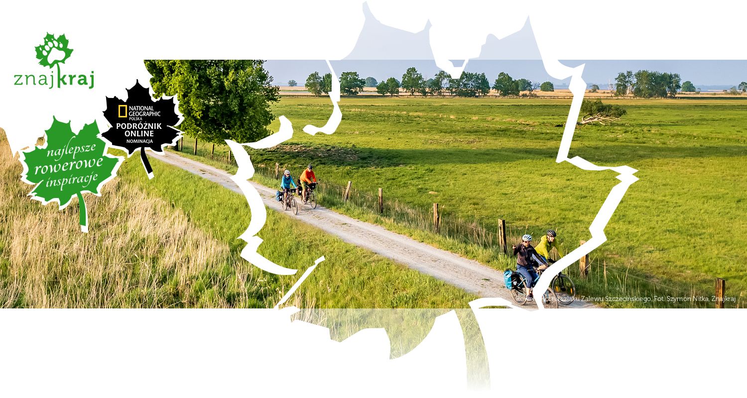 Rowerzyści na szlaku Zalewu Szczecińskiego