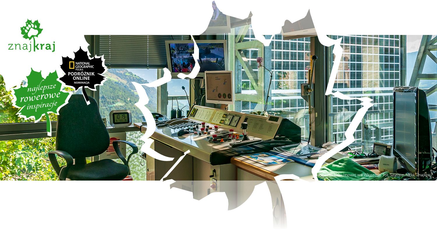 Rozdzielnia kolei linowej we Włoszech