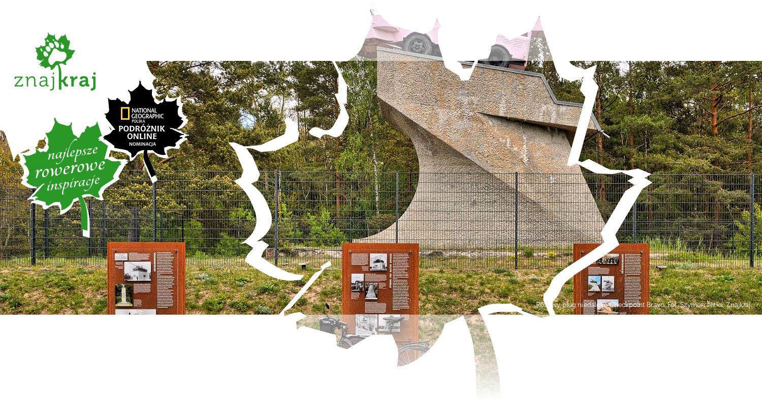 Różowy pług niedaleko Checkpoint Bravo