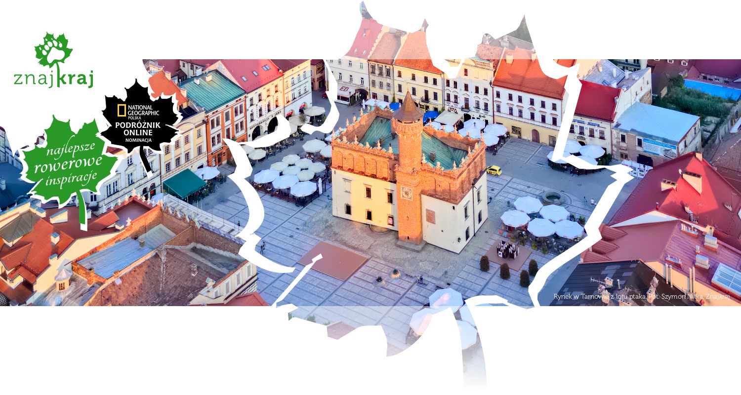 Rynek w Tarnowie z lotu ptaka