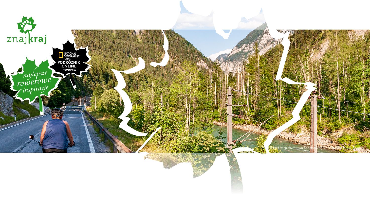 Rzeka Enns i trasa rowerowa Ennsradweg